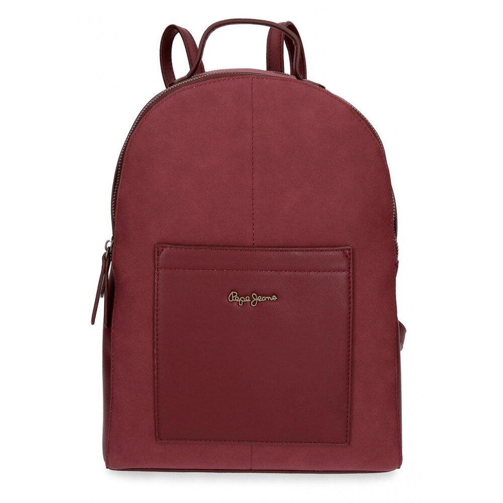 Rucsac 33 cm 2 compartimente Pepe Jeans Lorain rosu