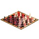 Spin Master játék - 3 az 1-ben, sakk, dáma, X és 0