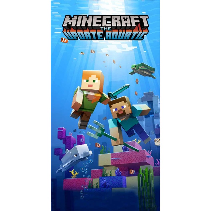 Плажна хавлия, Кингтекс , minecraft, 70х140