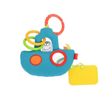 Jucarie de plus barca Dolce, Albastra Jucarie de plus barca Dolce, Albastra