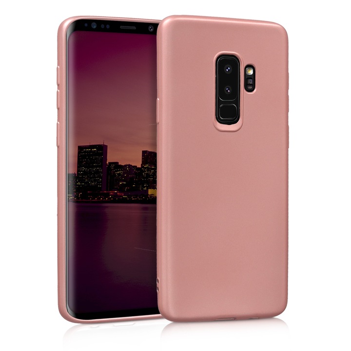 Кейс за Samsung Galaxy S9, GloMax Perfect Fit, Rose-Gold