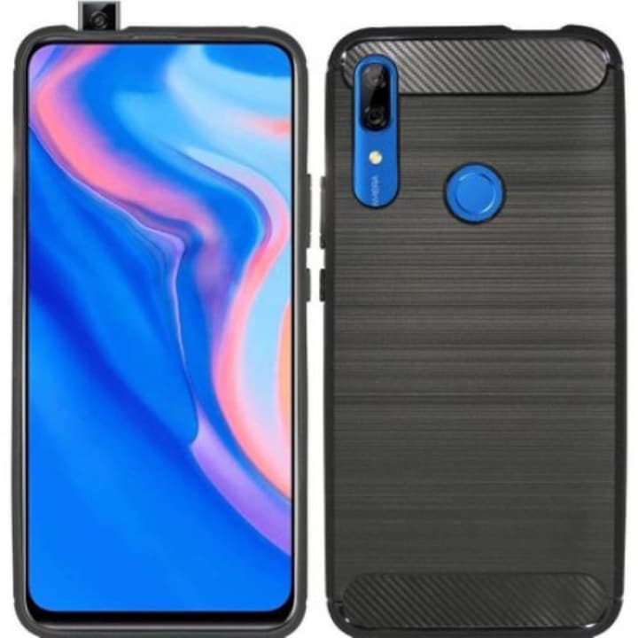 Защитен капак 6 нива Carbon Съвместим с Huawei P Smart Z, черен