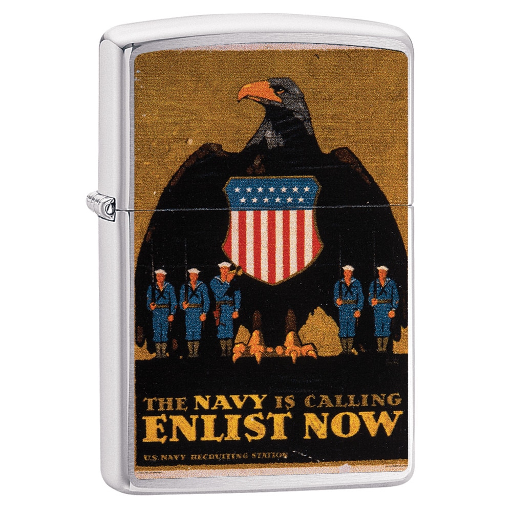 Bricheta Zippo 29597 US Navy Is Calling Enlist Now