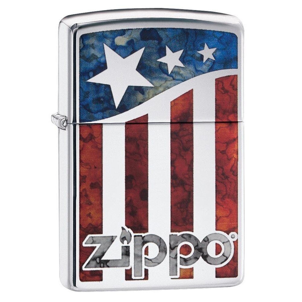 Bricheta Zippo 29095 American Flag Fusion