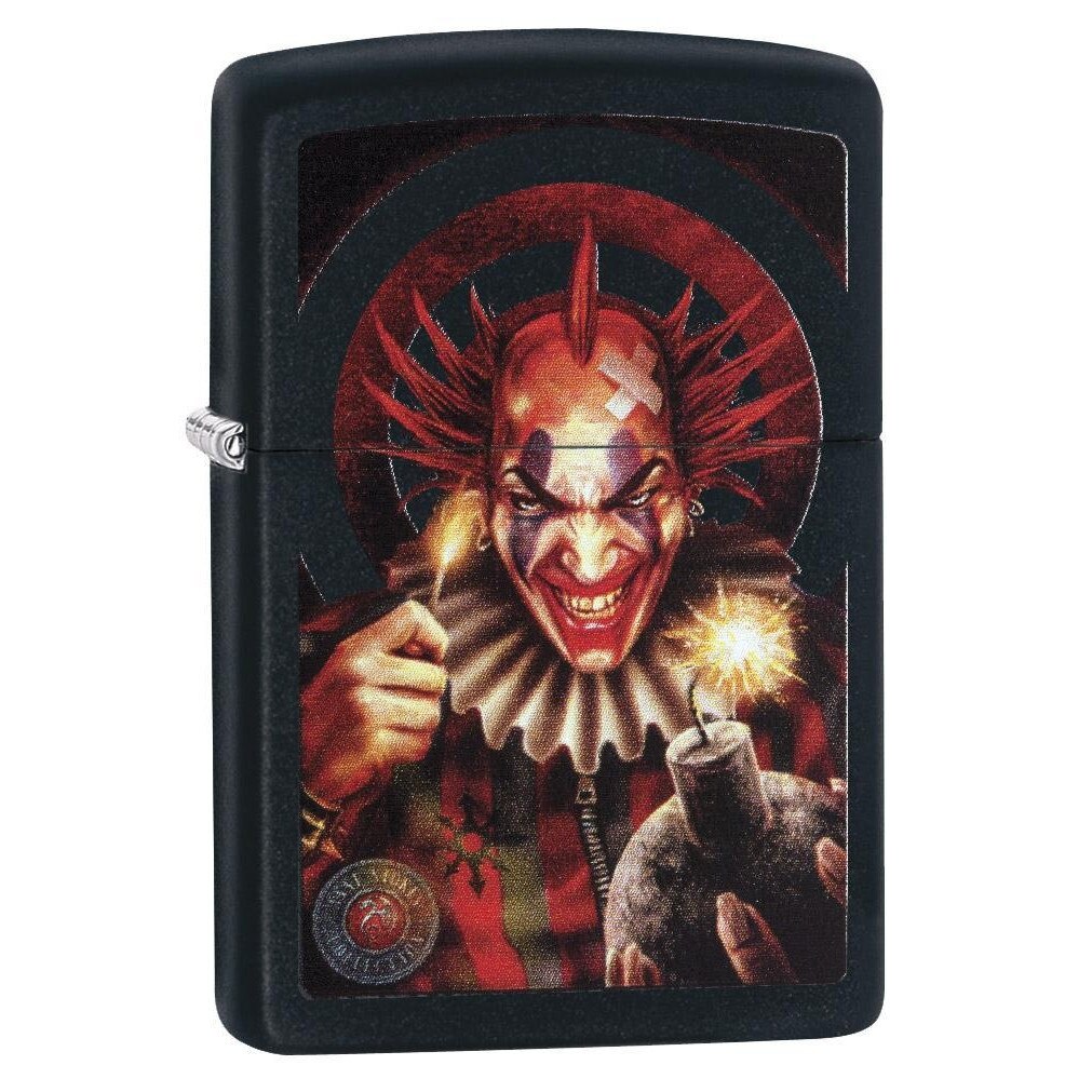 Bricheta Zippo 29574 Anne Stokes Sinister Clown