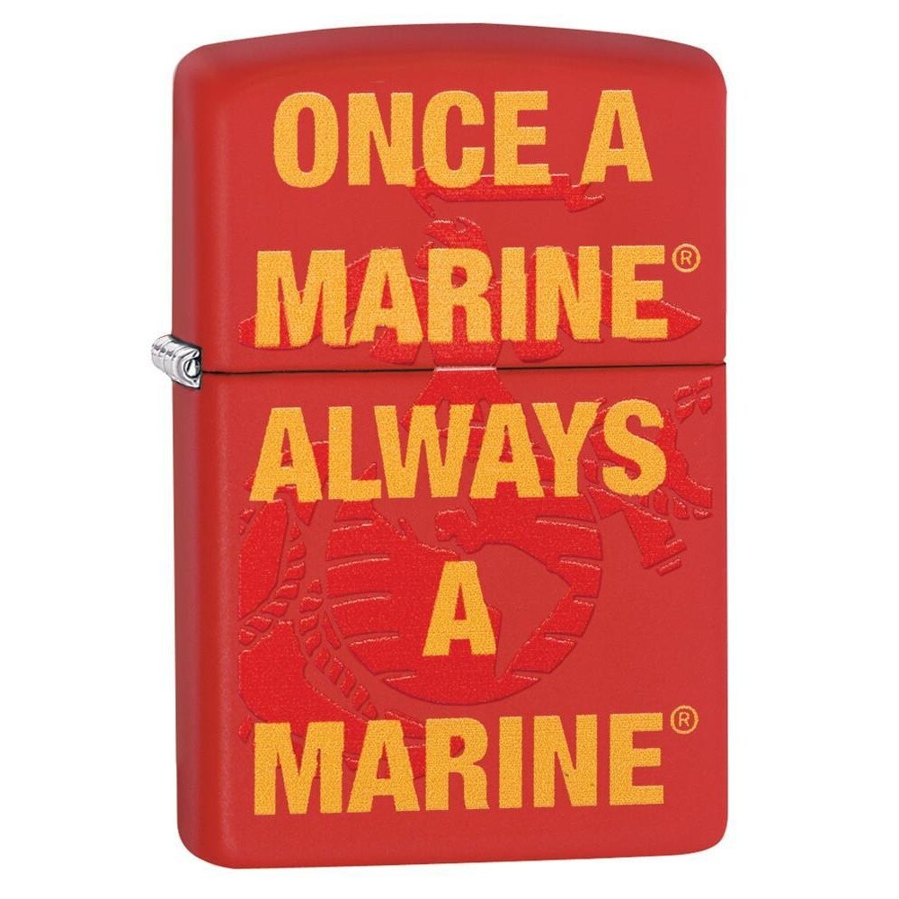 Bricheta Zippo 29387 Once a Marine Always a Marine