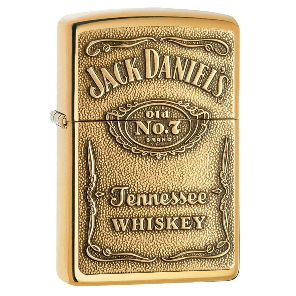 Bricheta Zippo 254BJD.428 Jack Daniel's Label Emblem