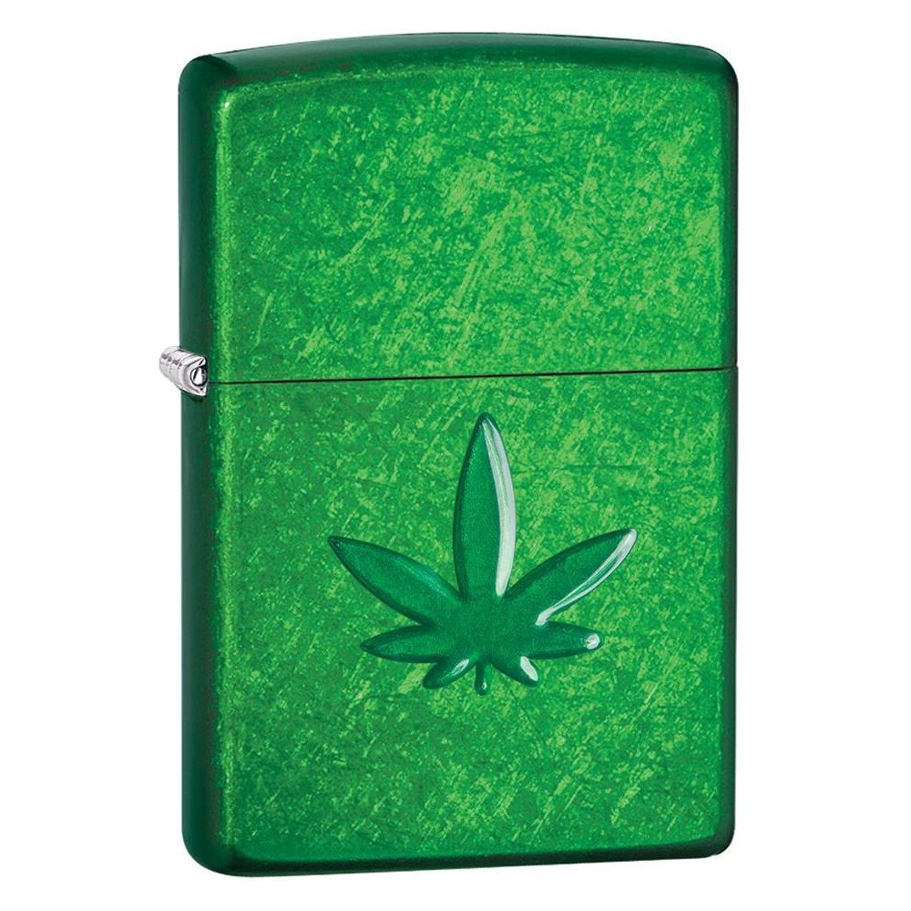 Bricheta Zippo 29673 Marijuana Leaf Pipe