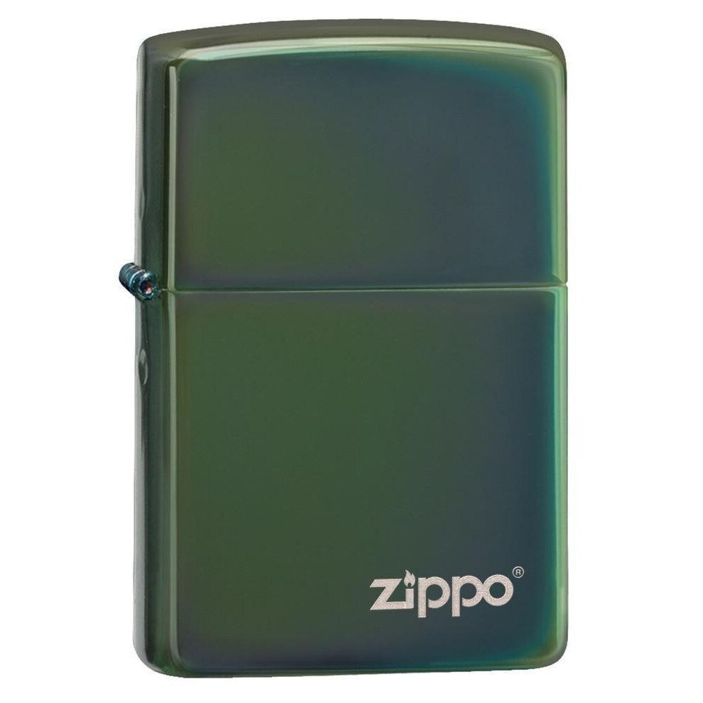 Bricheta Zippo 28129ZL High Polish Green Zippo Logo