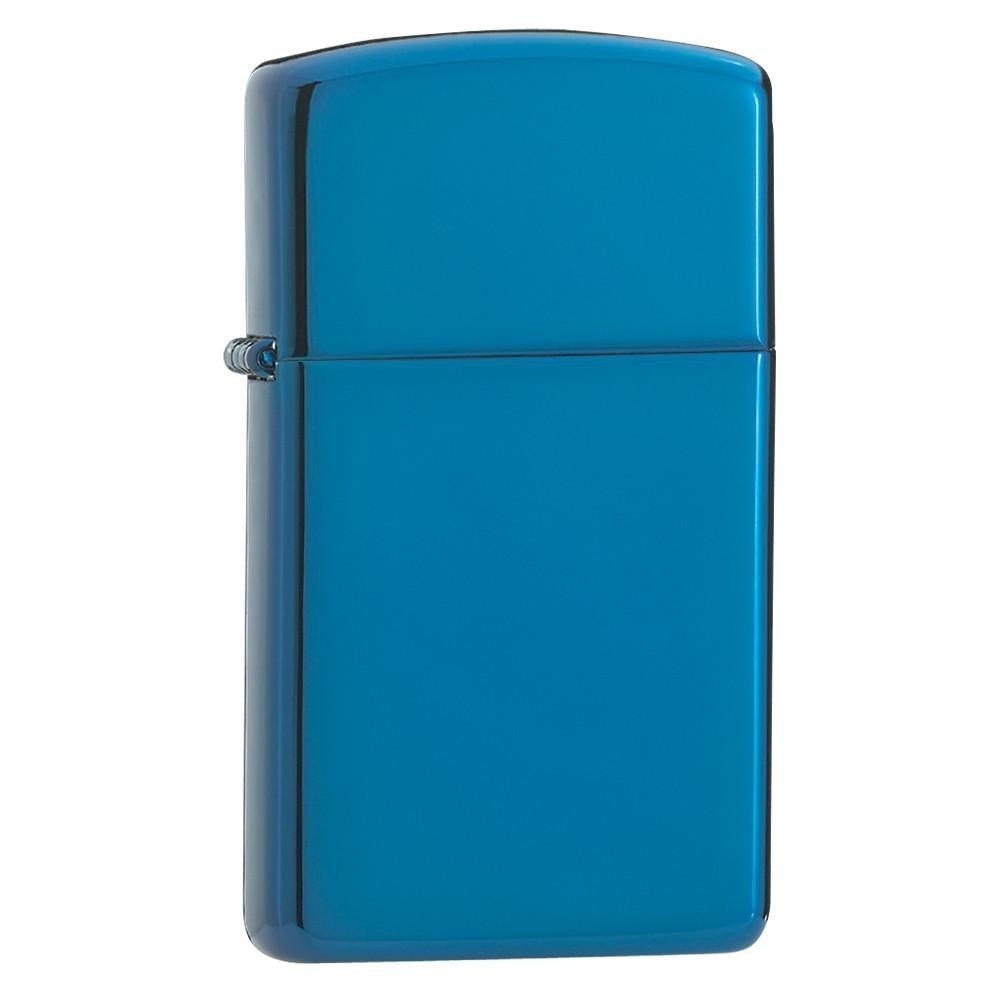 Bricheta Zippo 20494 Slim High Polish Blue