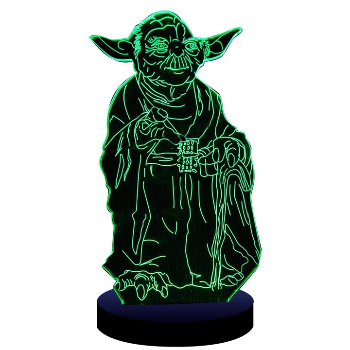 Lampa de veghe, Gaopin, 3D, Multicolor