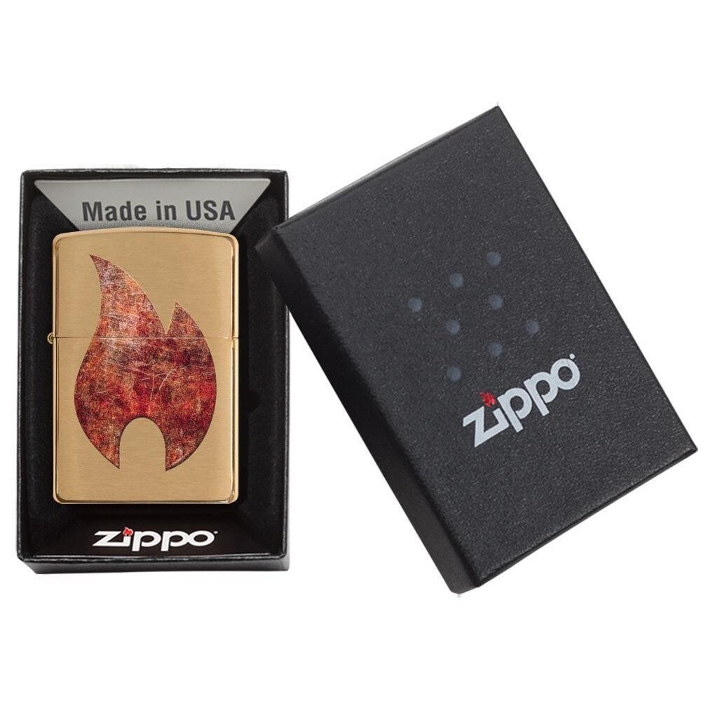 Bricheta Zippo 29878 Zippo Flame Logo - eMAG.ro