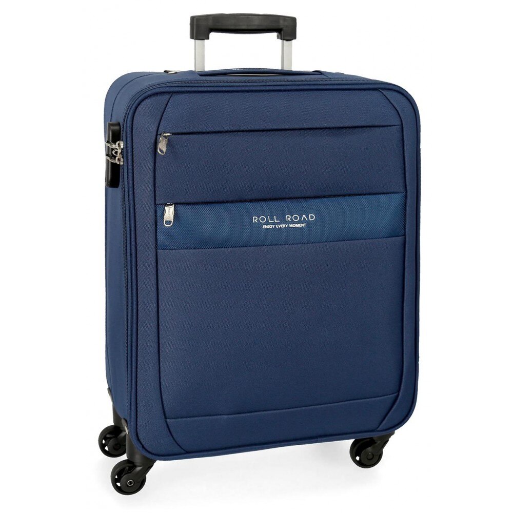 Troler 55 cm 4 roti Roll Road Abey bleumarin