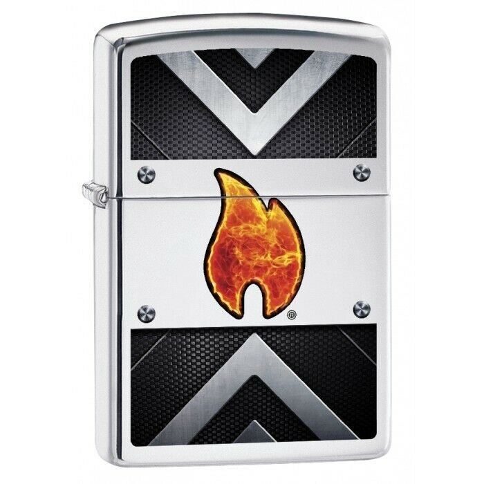 Bricheta Zippo 5455 Flame on Fire