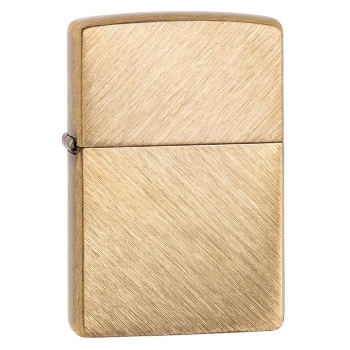 Bricheta Zippo 29830 Herringbone Sweep Brass