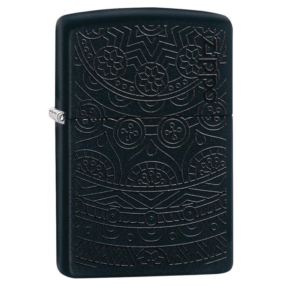Bricheta Zippo 29989 Tone on Tone Design-Subtle Filigree