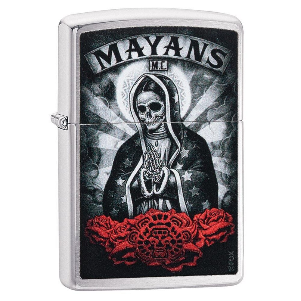 Bricheta Zippo 49019 Mayans M.C., Corpse-Bed of Roses