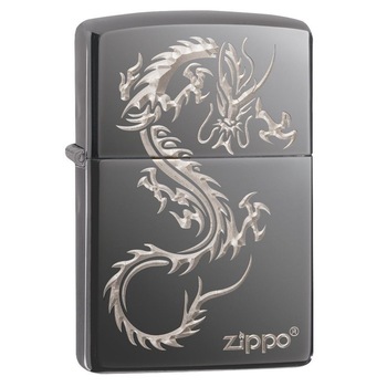 Bricheta Zippo 49030 Chinese Dragon Design Bricheta Zippo 49030 Chinese Dragon Design