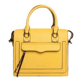 Geanta dama Lamonza Amber Model 2, 26x23x11 cm, galbena Geanta dama Lamonza Amber Model 2, 26x23x11 cm, galbena