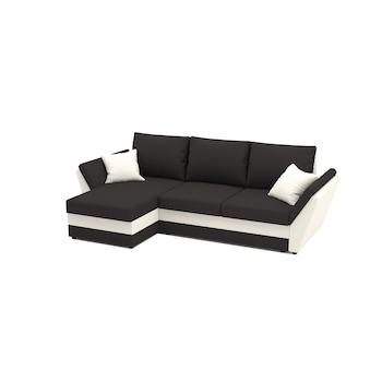 Coltar extensibil, reversibil Palma B&W, 255 x 140 x 90 cm Coltar extensibil, reversibil Palma B&W, 255 x 140 x 90 cm