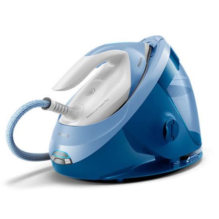 Statie de calcat Philips PerfectCare Expert Plus GC8942/20, talpa Steam Glide Advanced, 120 g/min, 480 g abur, 7.5 bar, 1.8 L, Alb/Albastru