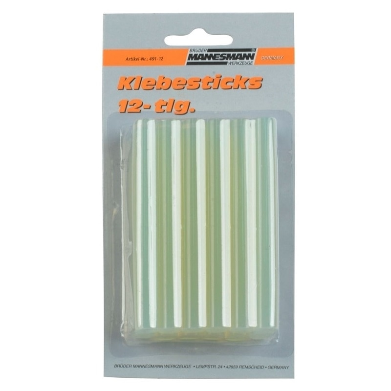 Set baghete silicon Mannesmann M491-12, Ø11 mm, 12 bucati