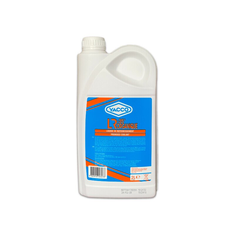 Antigel LR Organique YACCO protectie la -35°C - 2L