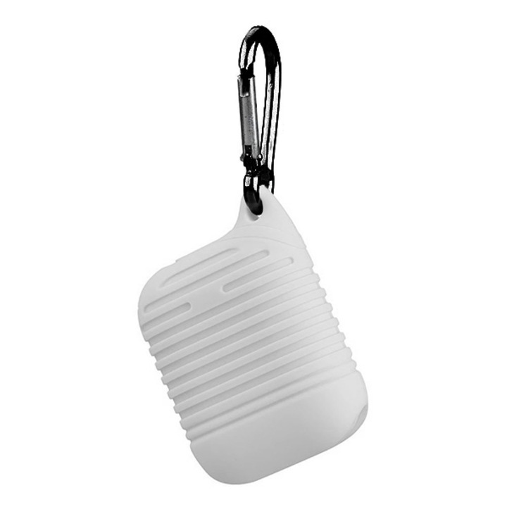 Husa cu holder pentru AirPods White