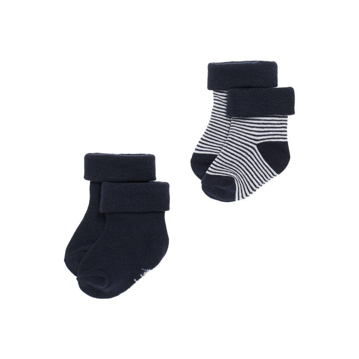 Set 2 perechi sosete bebe, bumbac, Noppies, Guzzi, bleumarin