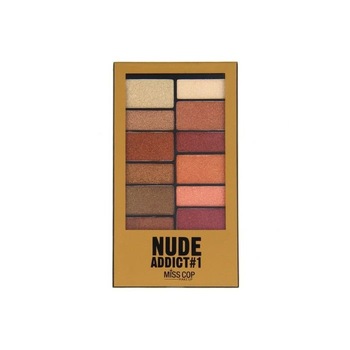 Paleta 12 farduri de Pleoape Miss Cop Nude Addict 1 Paleta 12 farduri de Pleoape Miss Cop Nude Addict 1