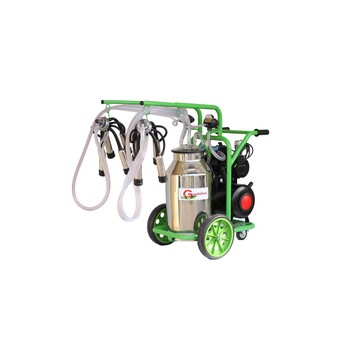 Aparat de muls Gardelina T240 IN IC, 0.55KW, 20 bovine / h, 2 posturi, 180l/min, bidon 40L Inox Aparat de muls Gardelina T240 IN IC, 0.55KW, 20 bovine / h, 2 posturi, 180l/min, bidon 40L Inox