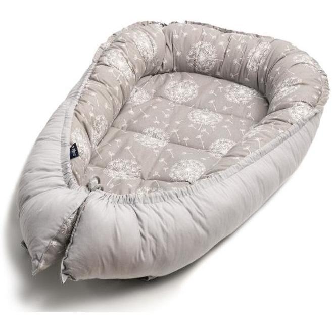 Protectie somn cu 2 fete Baby Nest , AN-BN-02_540, Womar Zaffiro, Gri