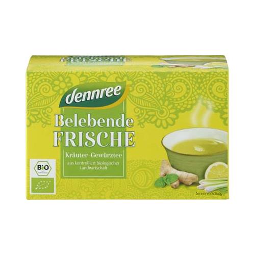 Ceai Proaspat si Revigorant Bio 20pl Dennree