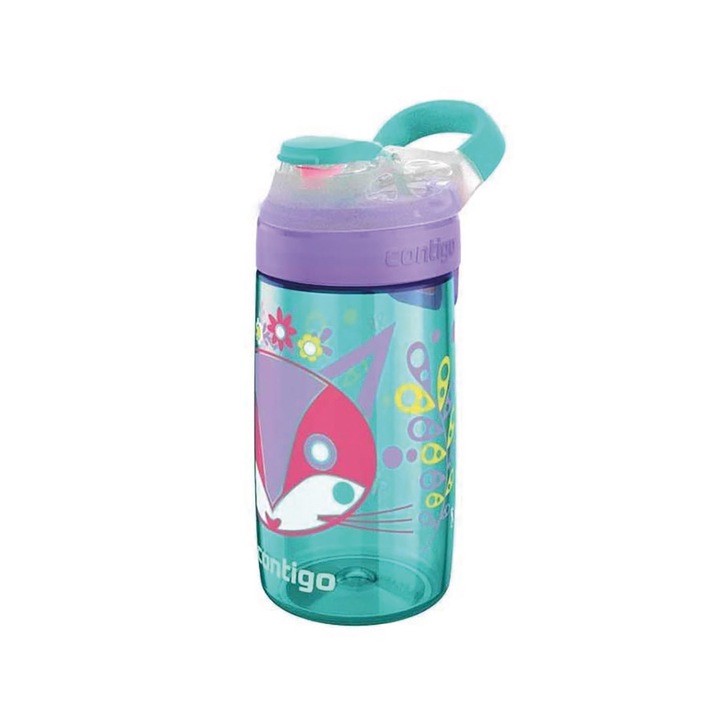Sticla de apa pentru copii - GIZMO SIP Ultramarine/Albastru deschis 420 ml, Contigo