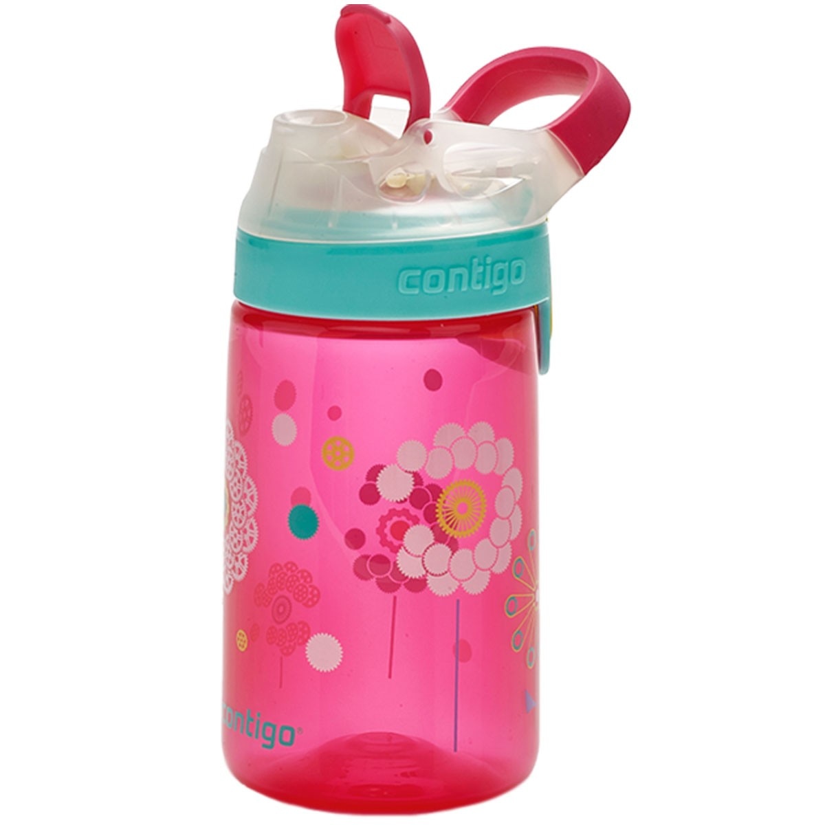 Sticla de apa pentru copii - GIZMO SIP Cherry Blossom/Roz 420 ml, Contigo
