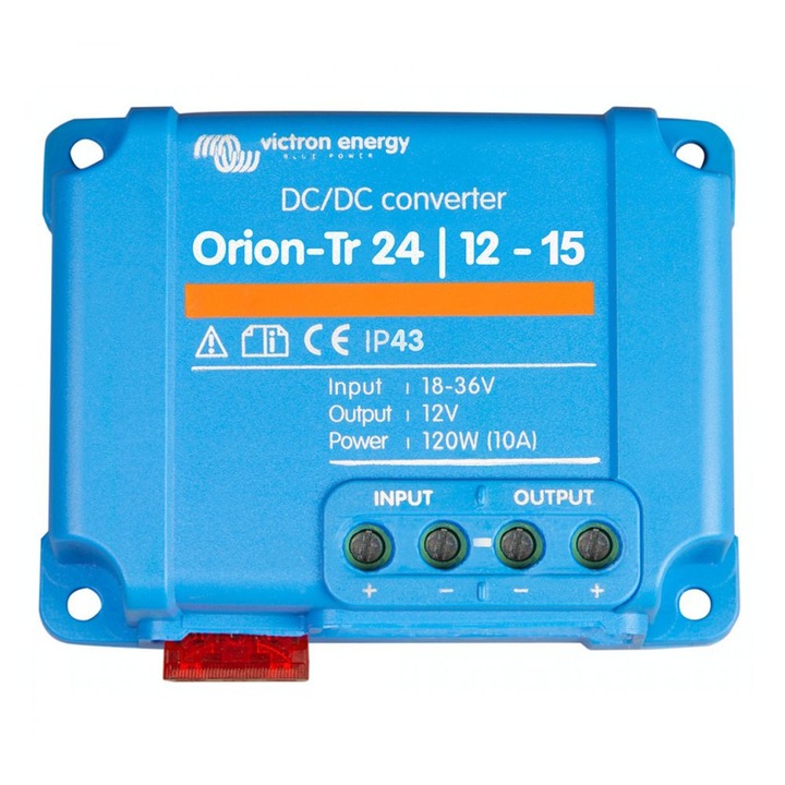 Convertor neizolat DC-DC baterii fotovoltaice Orion-Tr 24/12-15 (180W) Victron Energy