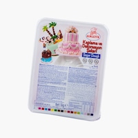 Pasta de zahar,Ovalette, alb, 1 kg