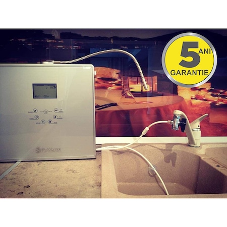 Ionizator de apa, Ph Water, 9 placi de titan, 2 Filtre, 1 Lampa UV , 5ANI GARANTIE