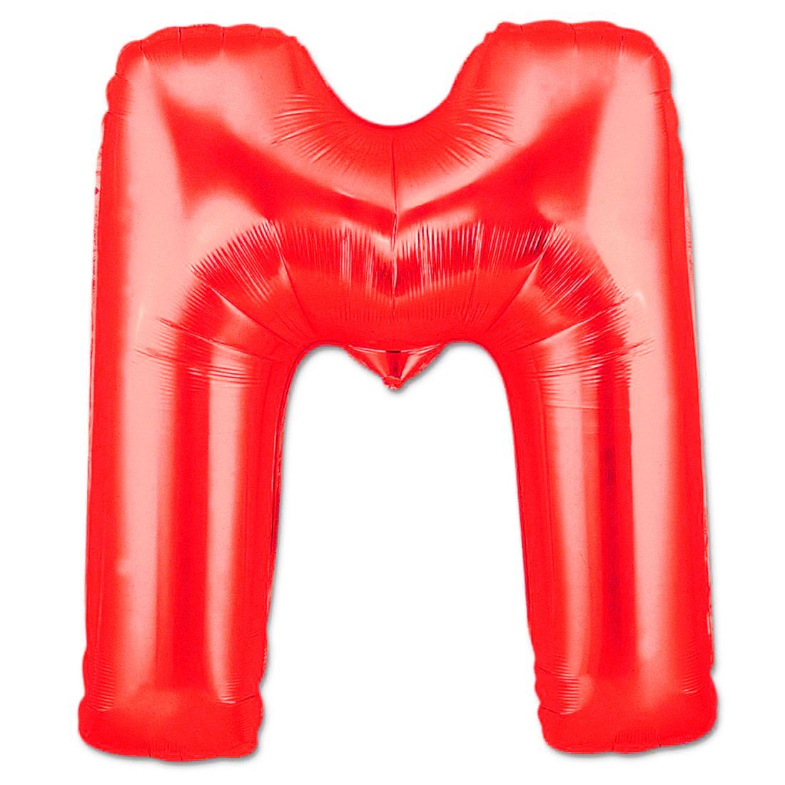 Balon folie, litera ,M Culoare Rosu, 41cm, 1 buc