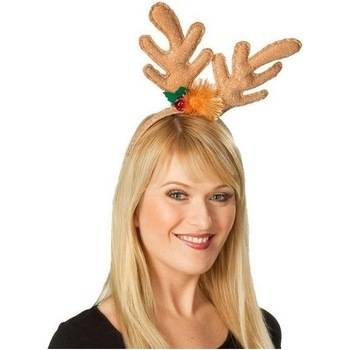 Cordeluta Coarne de Ren cu sclipici, Maro Cordeluta Coarne de Ren cu sclipici, Maro