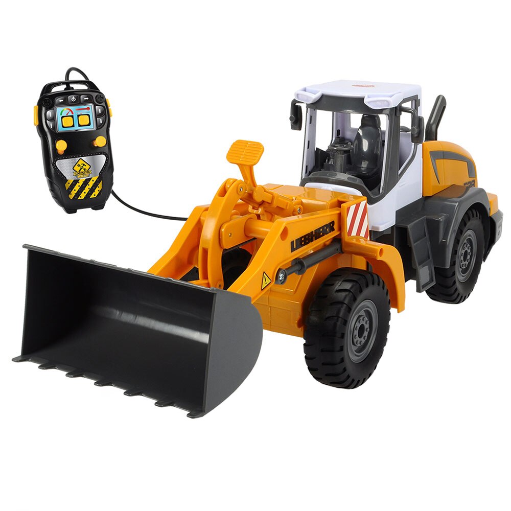 Buldozer Dickie Toys Liebherr cu telecomanda