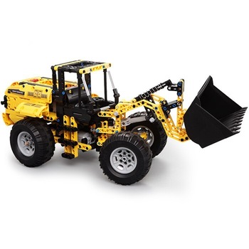 Excavator cu telecomanda din blocuri - 491 buc Excavator cu telecomanda din blocuri - 491 buc