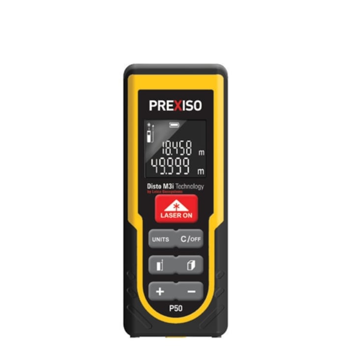 Telemetru cu laser Prexiso HGSPREXISOP50, 0.21-50 m
