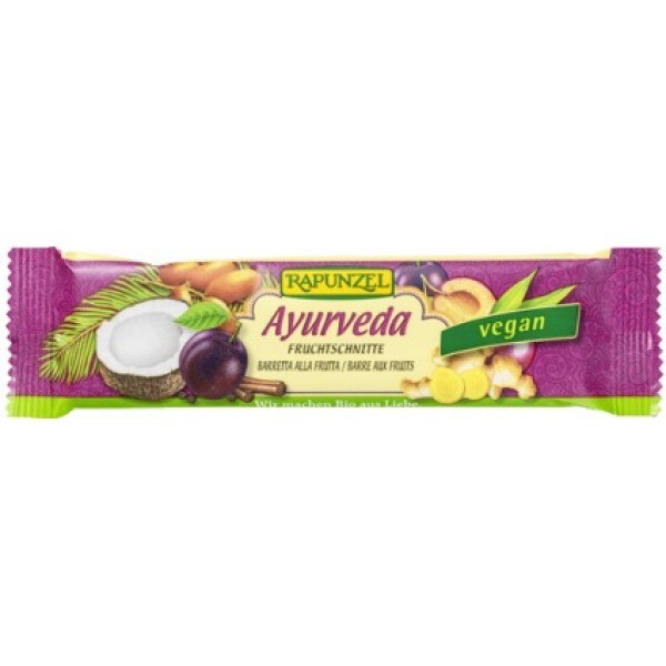 Baton de fructe ayurveda, Rapunzel, 40g