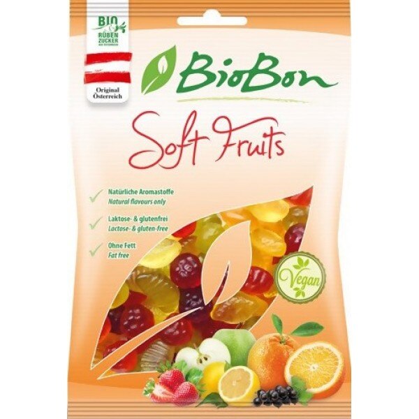 Jeleuri cu fructe fara gluten , BioBon, 100g
