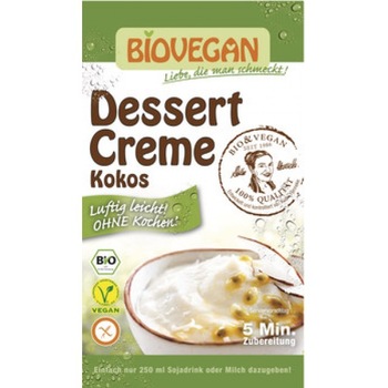 Desert cu cocos fara fierbere, Biovegan, 63g Desert cu cocos fara fierbere, Biovegan, 63g