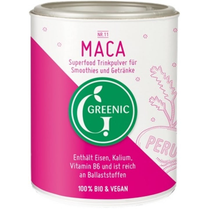 Pudra din maca, Greenic, 100g