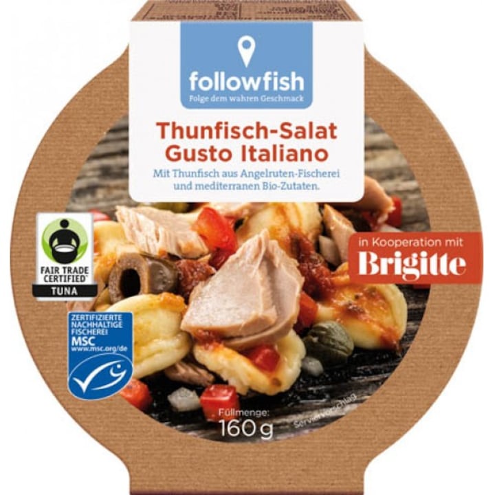 Salata cu ton el gusto italiano, Followfish, 160g