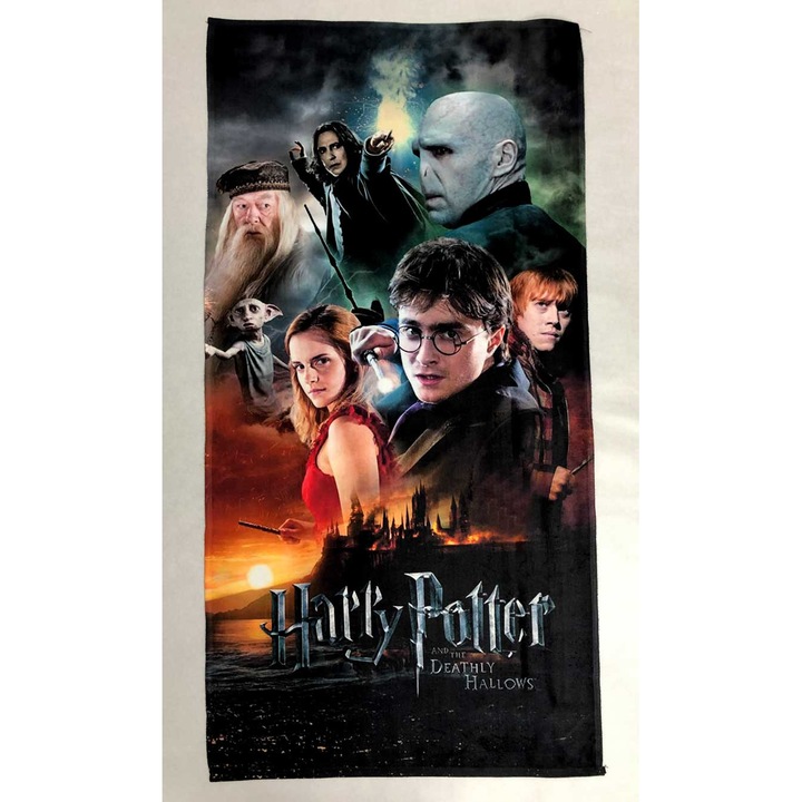 Плажна хавлия, Кингтекс , Harry Potter, 70х140