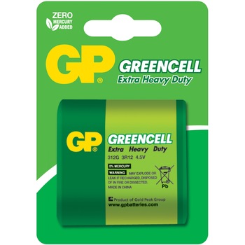Baterie zinc carbon (3R12) 4.5V 1 buc/blister GP Baterie zinc carbon (3R12) 4.5V 1 buc/blister GP
